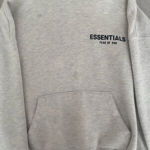 Essentials Fear of God Youth Hoodie